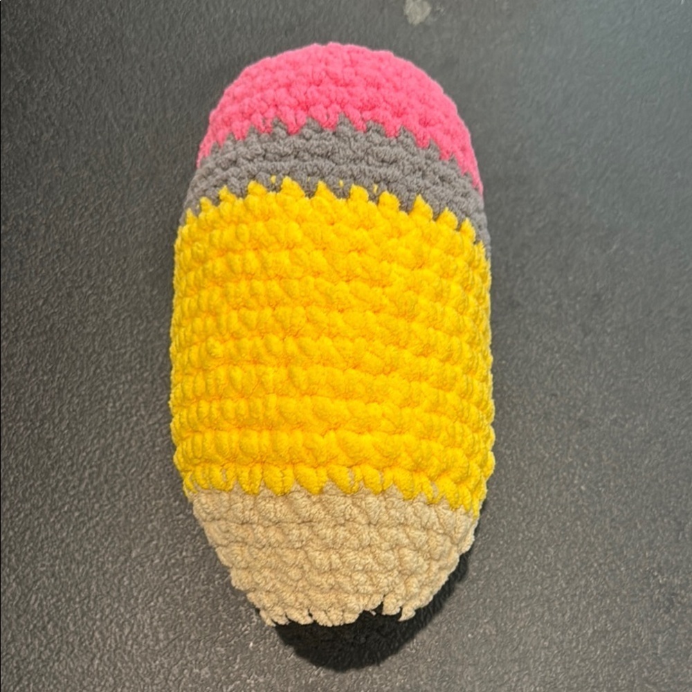 Colorful Pencil-Shaped Pillow - Picture 2 of 3